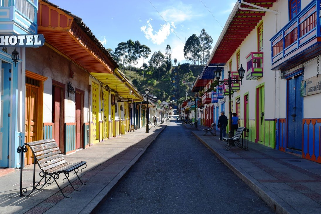 colourful village of salento